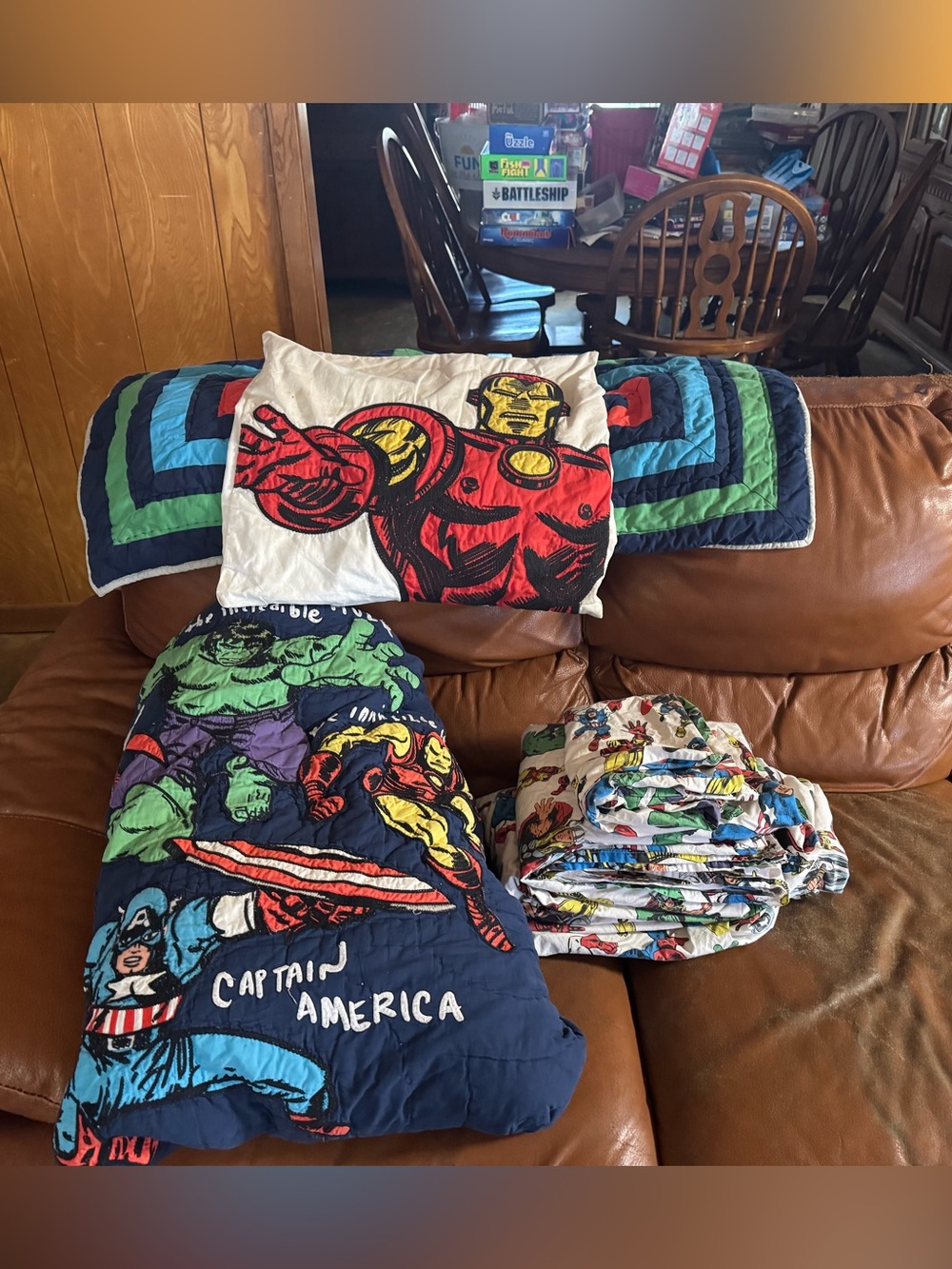 Pottery Barn Marvel Full Bedding Set